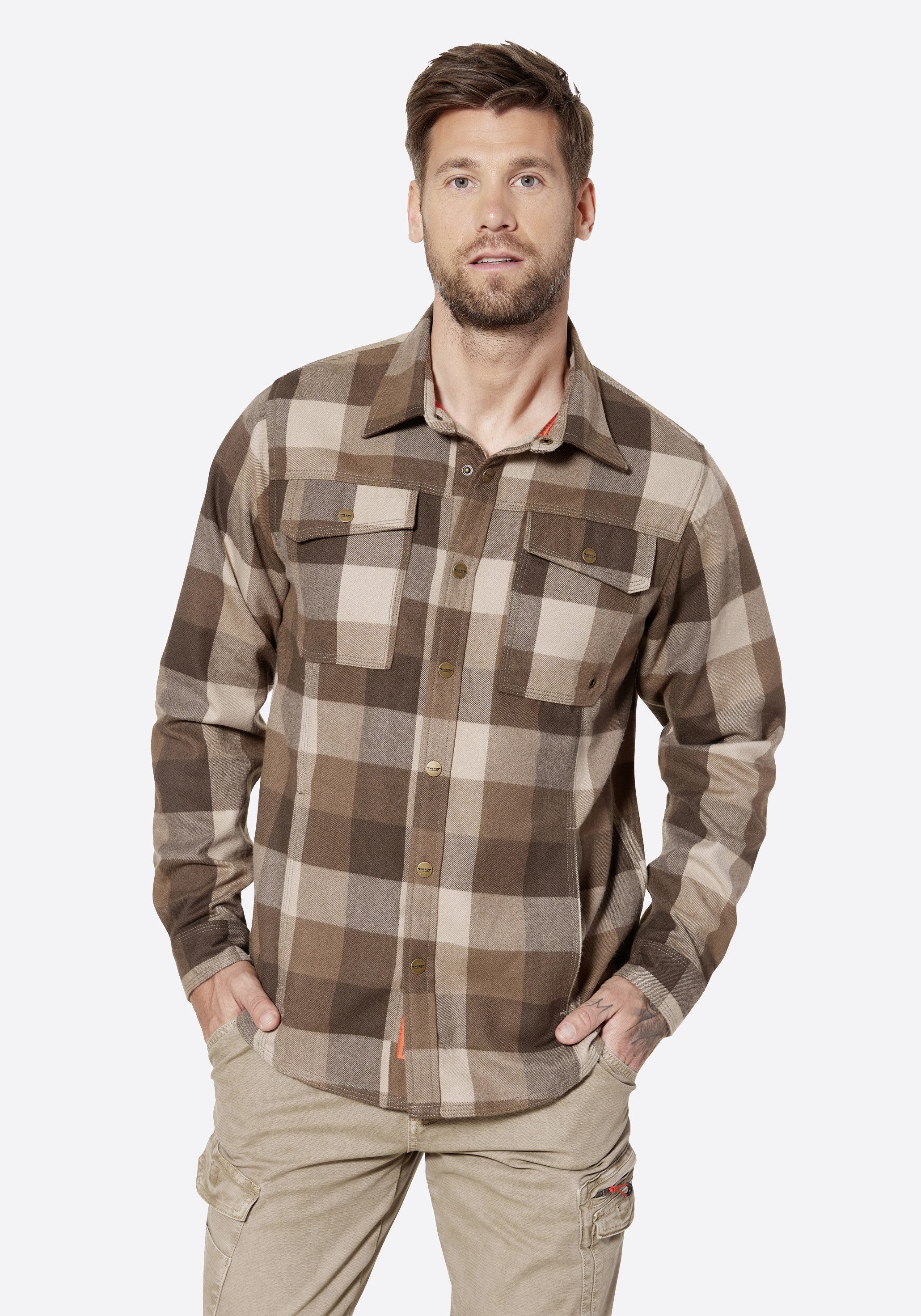 HERO by John Medoox Karohemd Overshirt günstig online kaufen