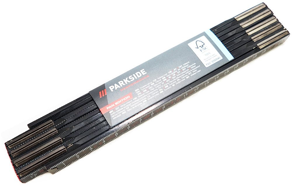 Parkside Akkurasenmäher 20V Akku Rasenmäher PRMA 20-Li C3 (ohne Akku) + Zollstock, 33 cm Schnittbreite