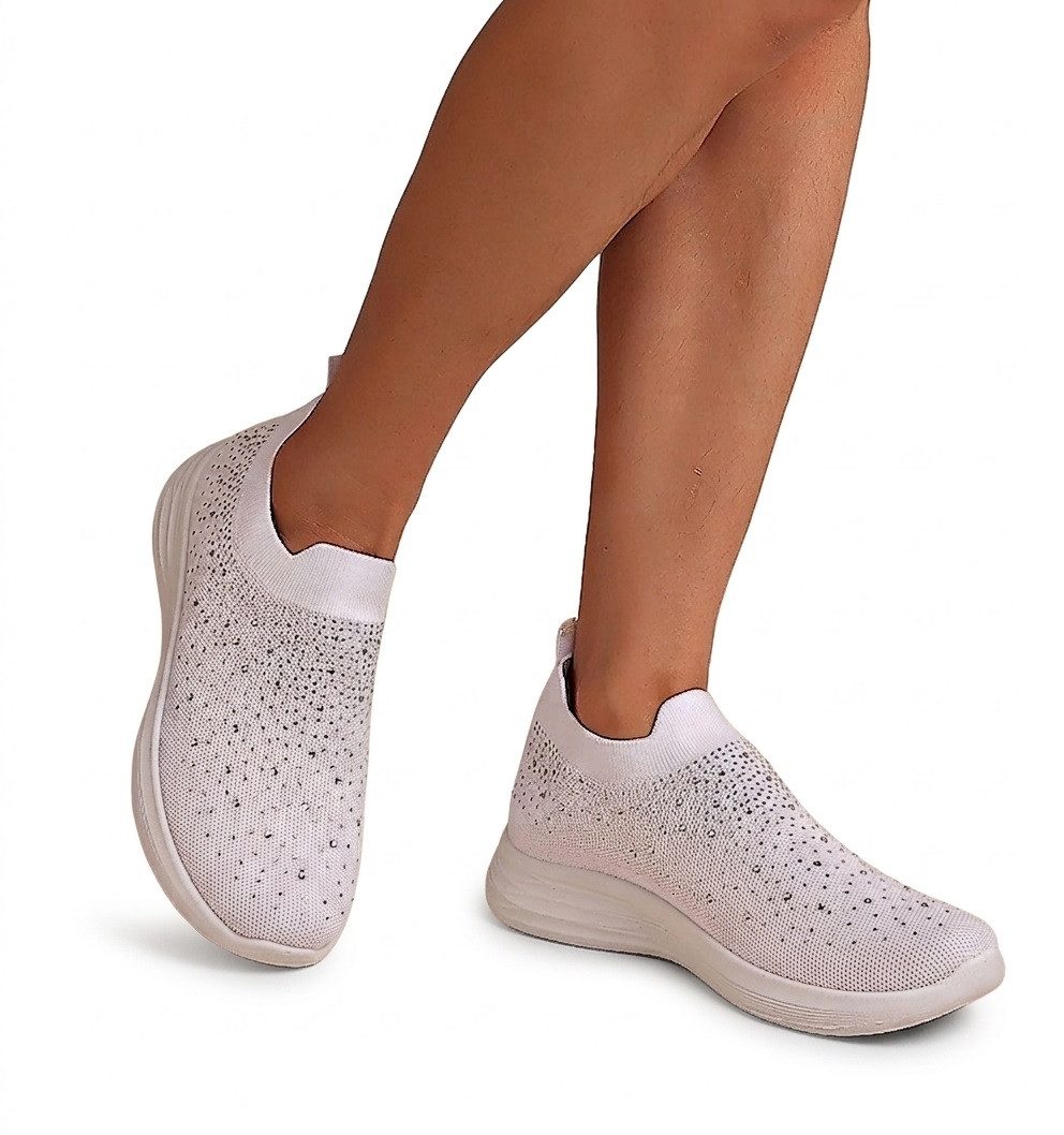 Pogolino PG37 Slip-On Sneaker Slip-On Sneakers mit Glitzer und Fußbett hera günstig online kaufen