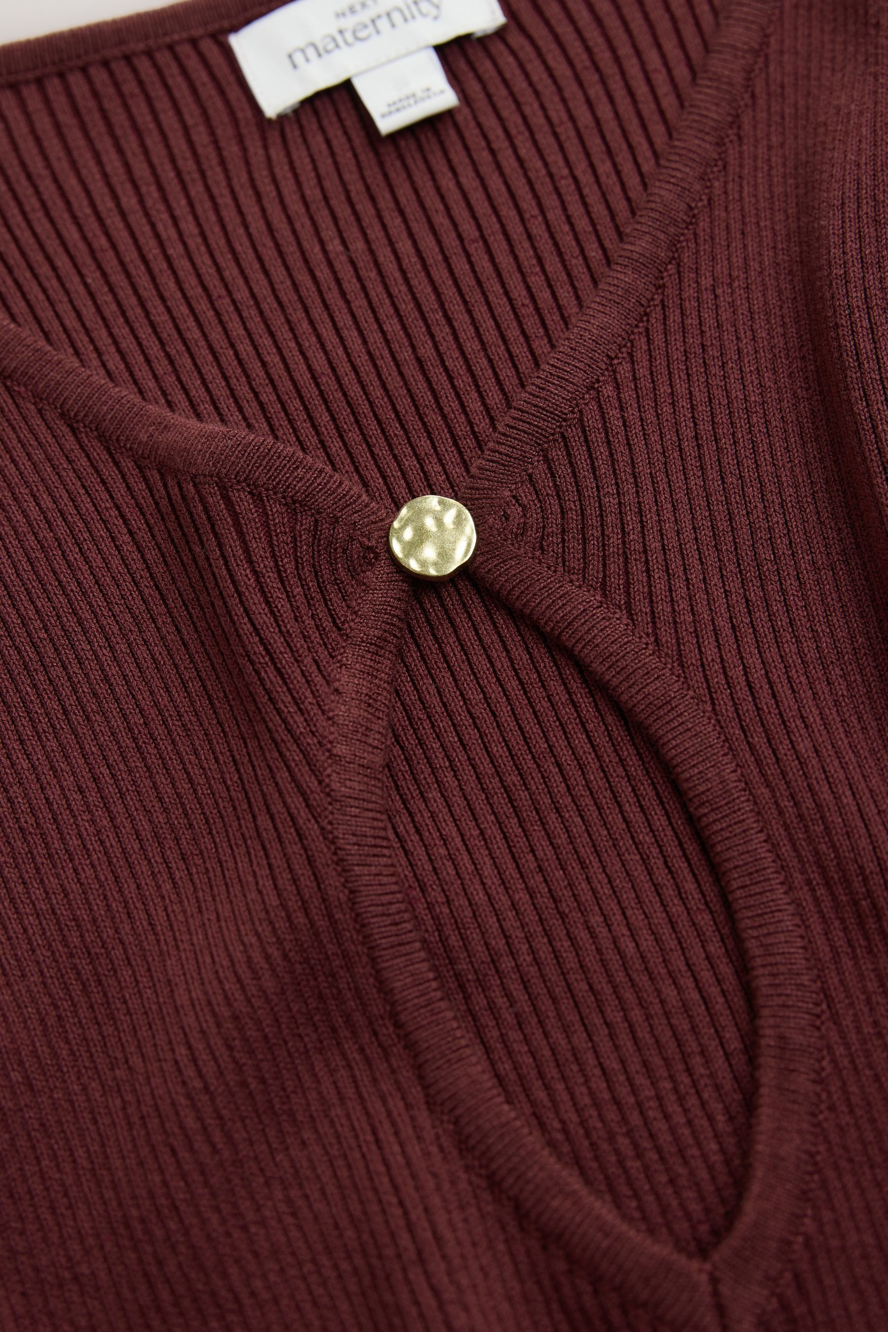 Next Strickkleid Getricktes Kleid mit Schlüsselloch, Umstandsmode (1-tlg)