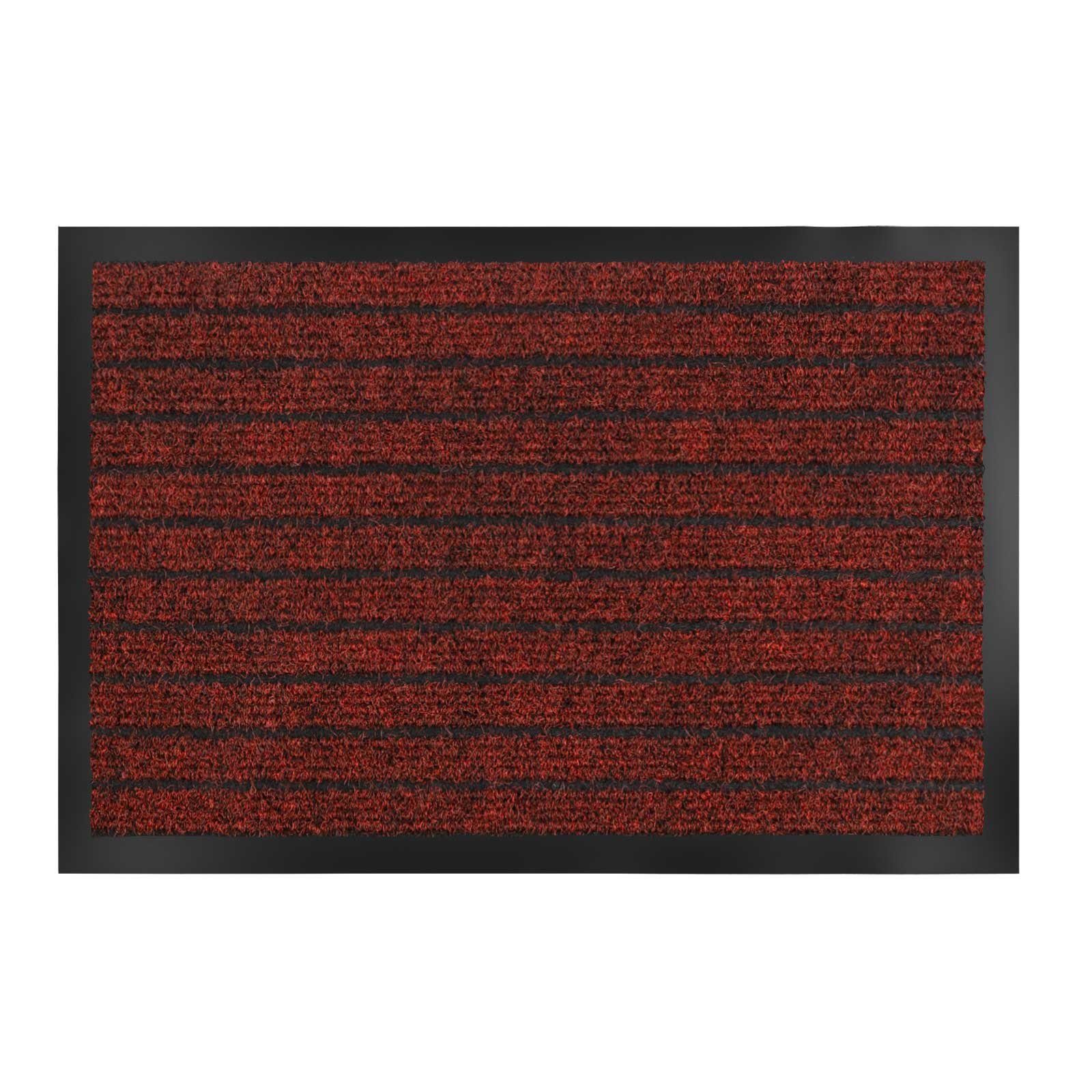 Karat Fußmatte Sauberlaufmatte Torino Fixgrößen, verschiedene Farben & Größen, rechteckig, Höhe: 6.5 mm, High-Traffic