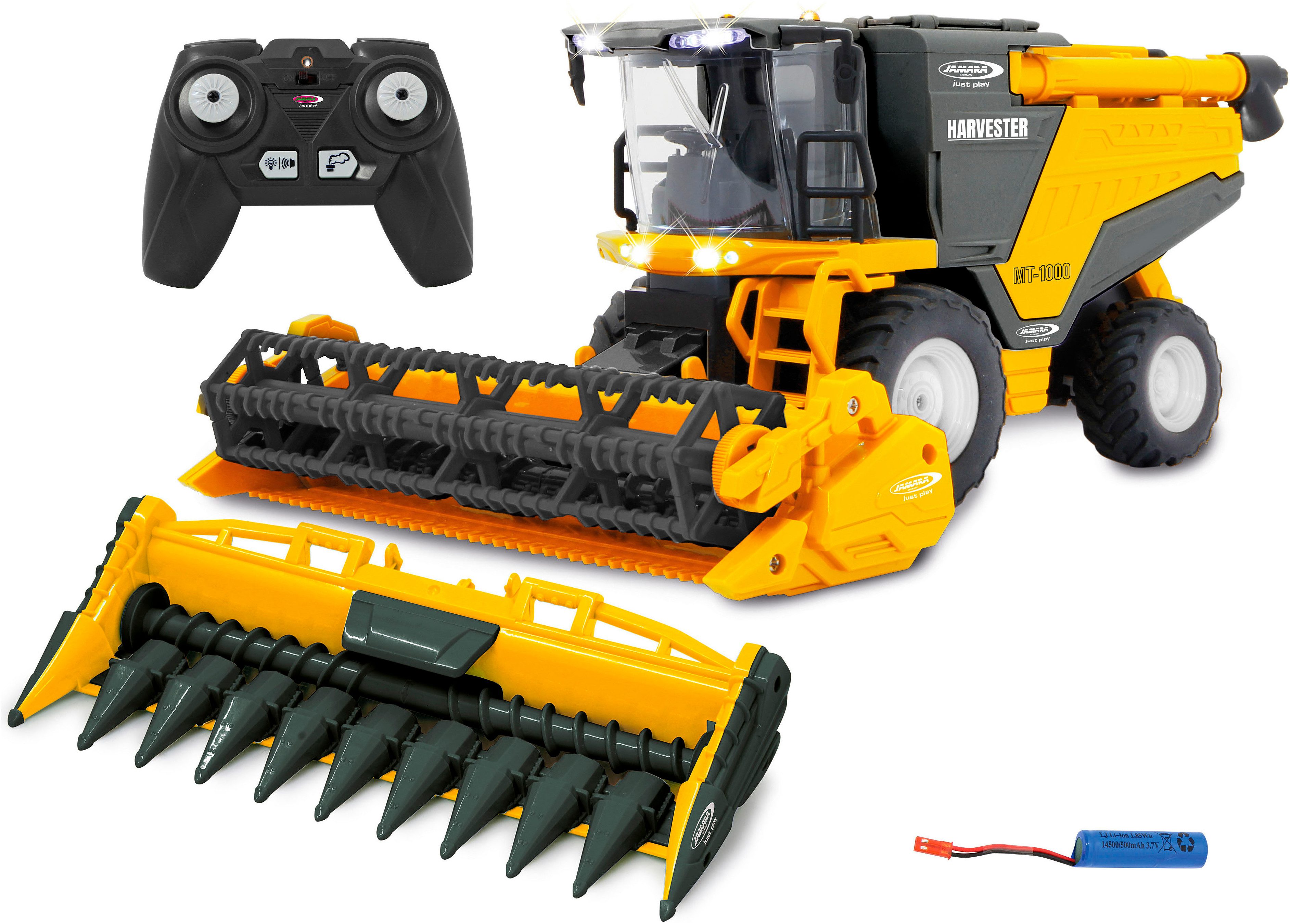 Jamara RC-Traktor Mähdrescher MT-1000 1:24S 2,4GHz, im Maßstab 1:24