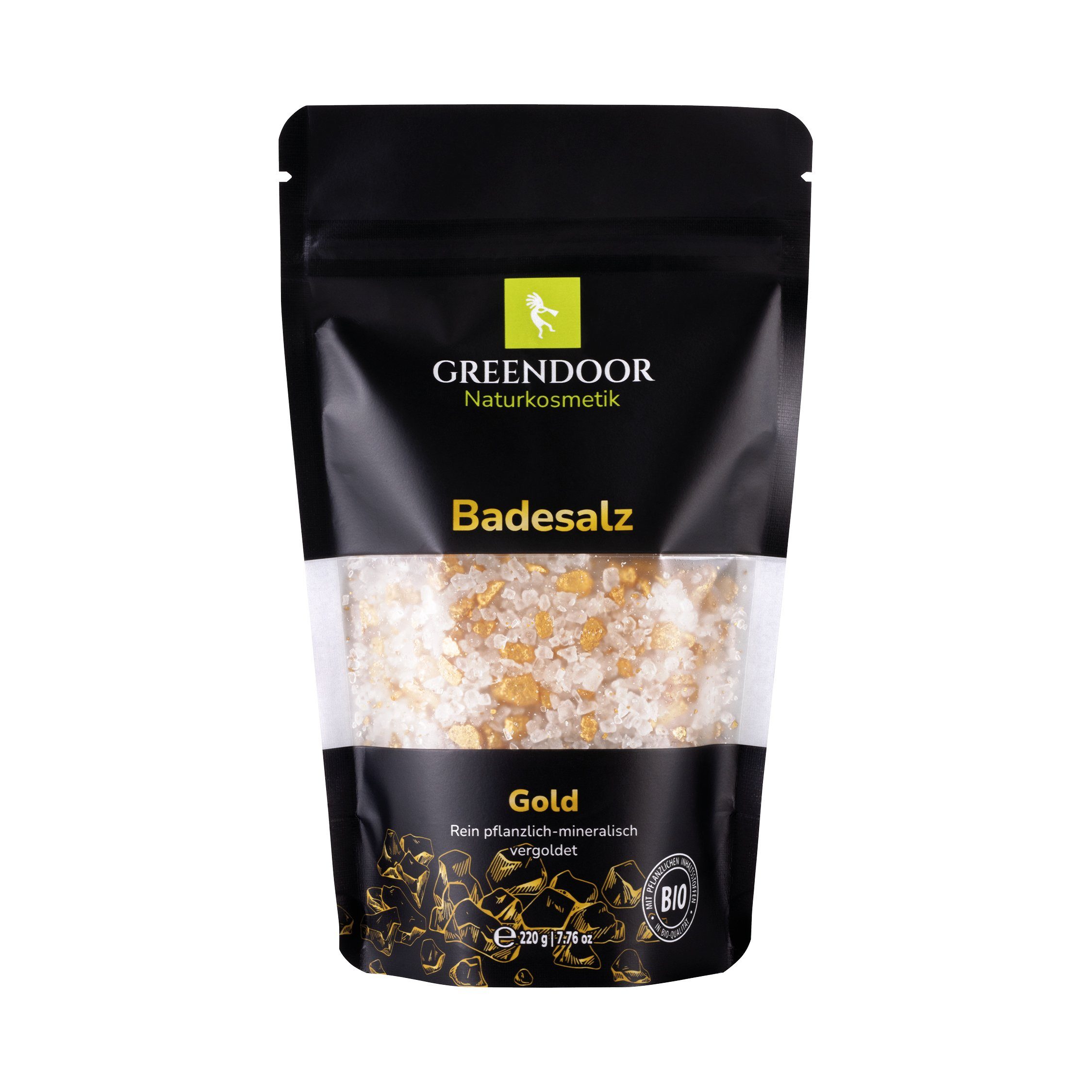 GREENDOOR Badesalz Badesalz GOLD | Badezusätze