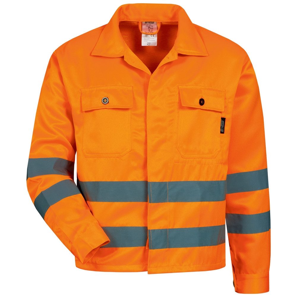 Safestyle Schutzjacke ALOIS Warnschutz-Jacke SAFESTYLE® EN ISO 20471/2 Poly/BW Orange, Gr.4