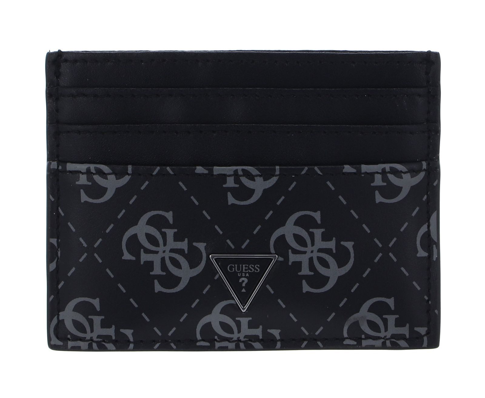 Guess Kartenetui Mito, aus echtem Leder