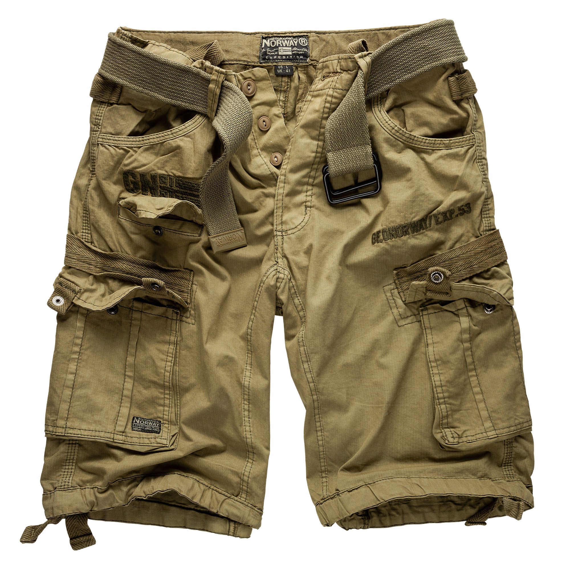 Geographical Norway Cargoshorts Herren Cargo Shorts kurze Hose Bermudas Som günstig online kaufen
