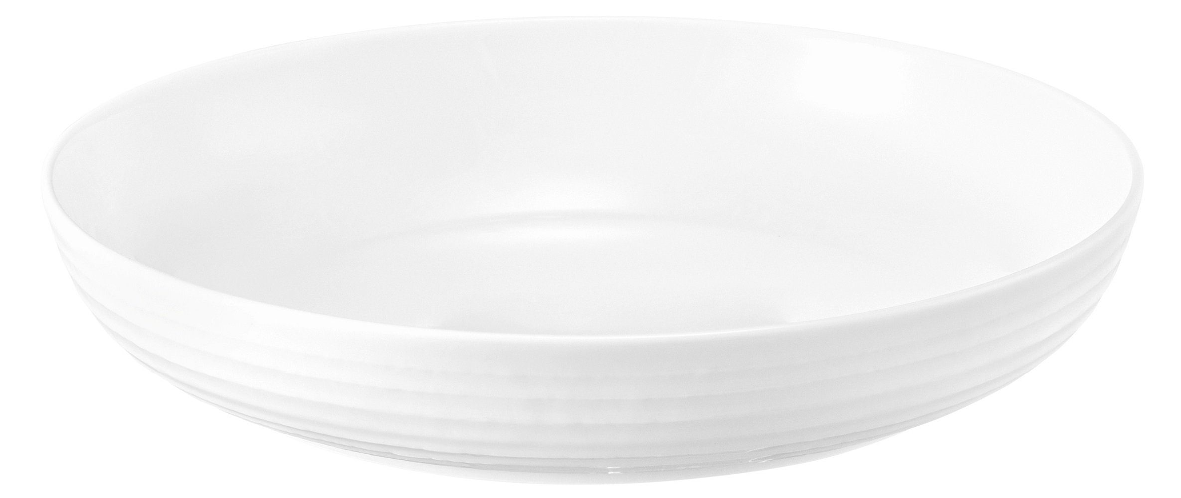 Seltmann Weiden Schale Seltmann Weiden Terra weiß Foodbowls 28 cm, Porzellan, (1 Foodbowl)