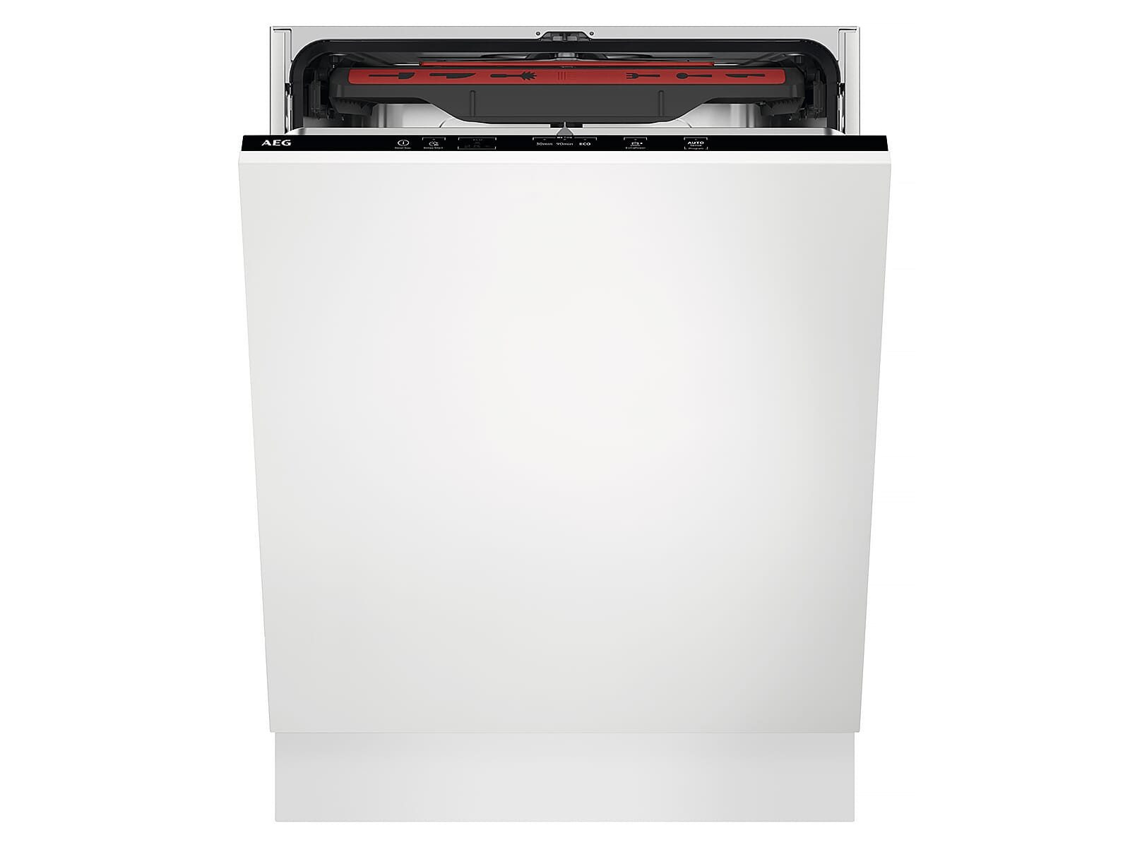 AEG vollintegrierbarer Geschirrspüler 911535309, 10.5 l, 14 Maßgedecke, Besteckschublade