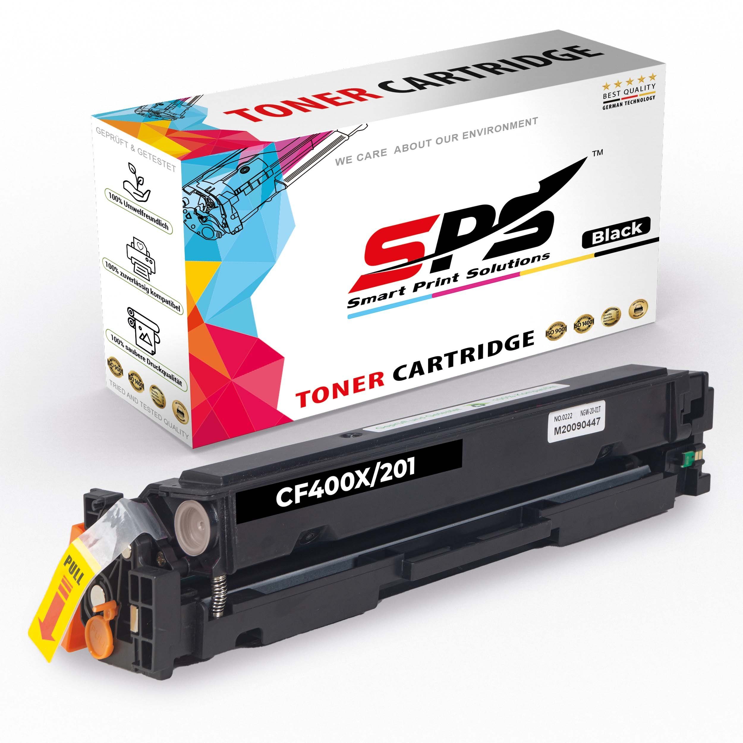 SPS Tonerkartusche Kompatibel für HP Color Laserjet Pro 200 M 252 DW (CF400X/201X) Toner-, (1er Pack)
