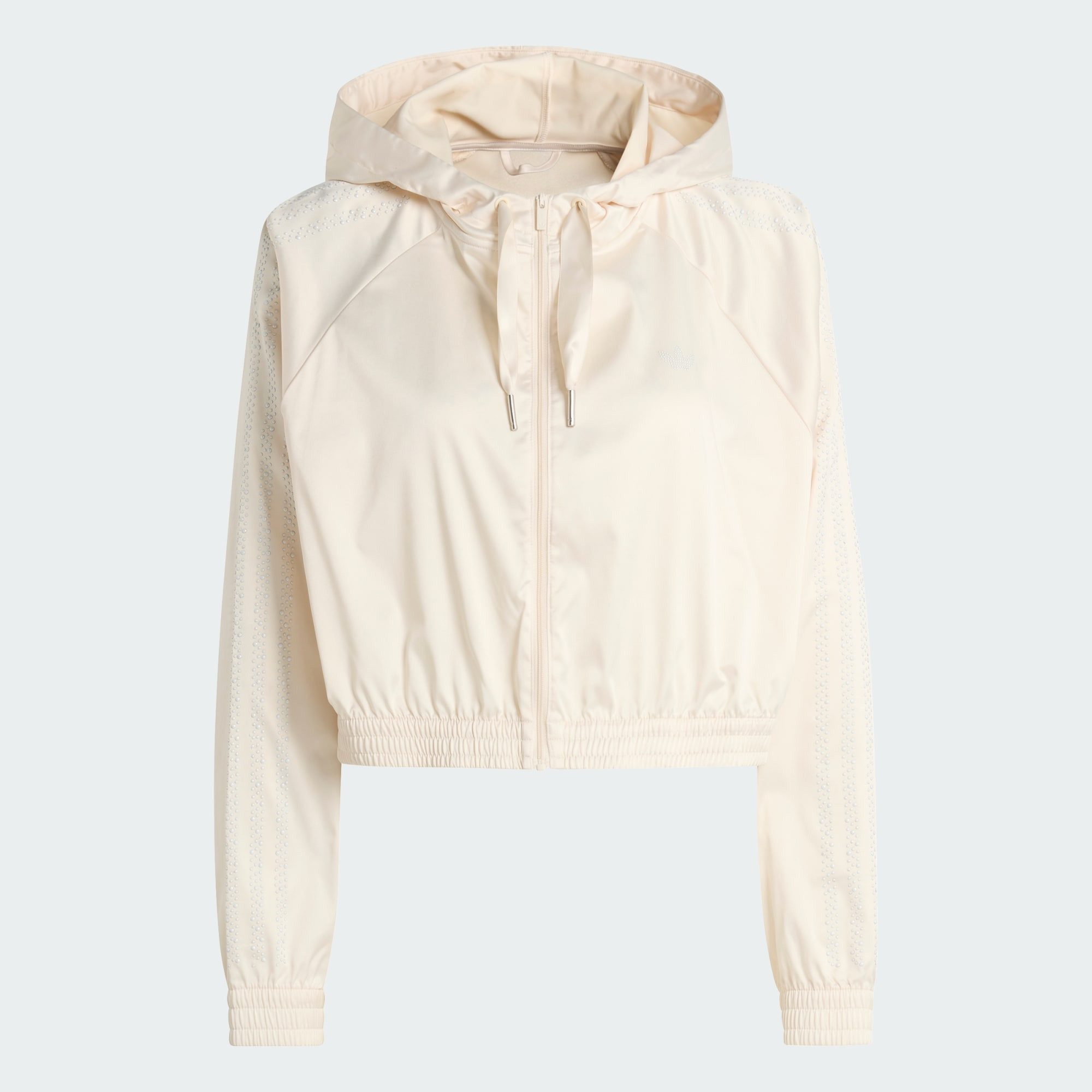 adidas Originals Kapuzensweatjacke PEARL CROPPED ZIP KAPUZENJACKE (1-tlg)