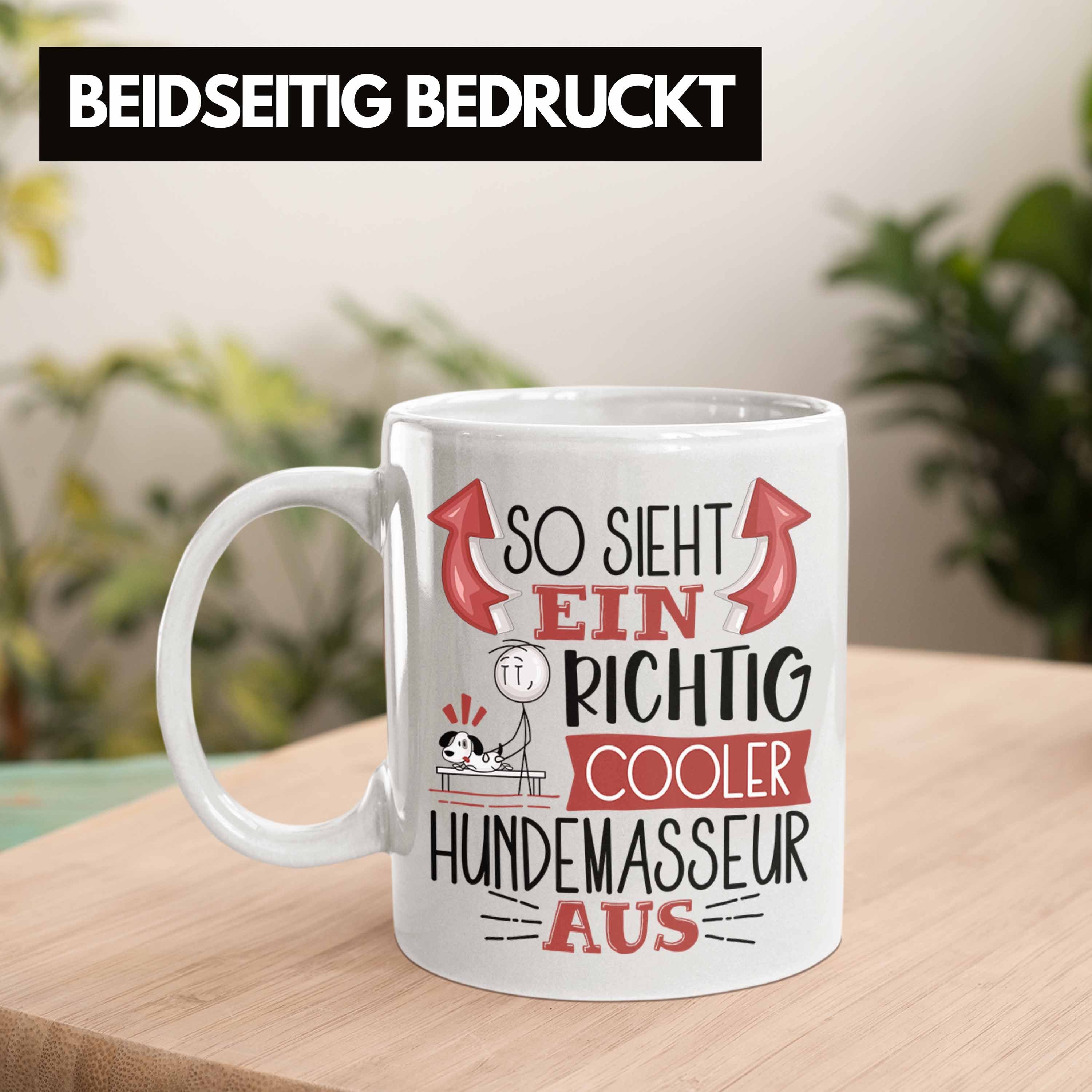 Richtig Ein Hundemasseur Trendation Cooler Weiss Aus Tasse Tasse Sieht So Gesche Hundemasseur