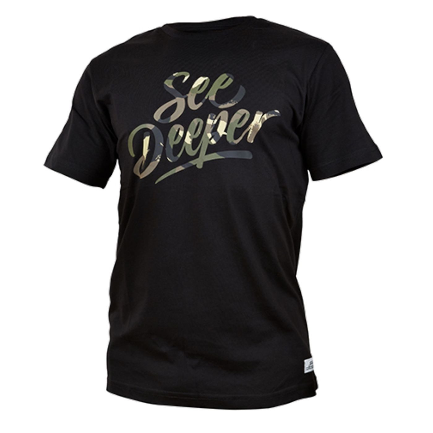 fortis T-Shirt Fortis T-Shirt See Deeper Black - Angelshirt