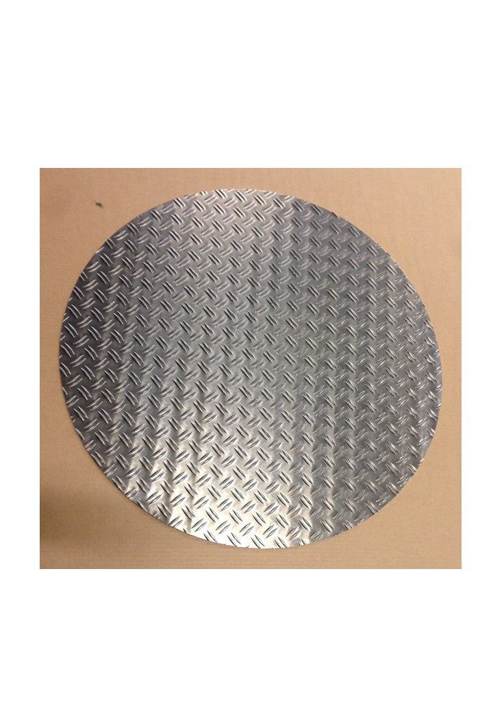 Schlögel Erdschacht Erdschacht Schachtabdeckung rund Riffelblech bis Ø950mm, sehr gute Korrosionsbeständigkeit (Meerwasserbeständig)