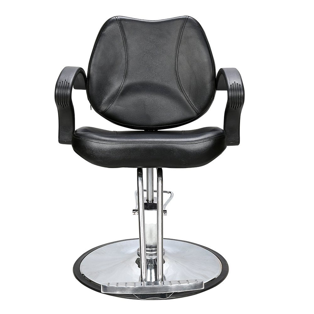 hydraulischer Friseureinrichtung Friseur Barberpub Friseurstuhl Barberpub Stuhl Friseursessel Bedienungsstuhl 2057BK,