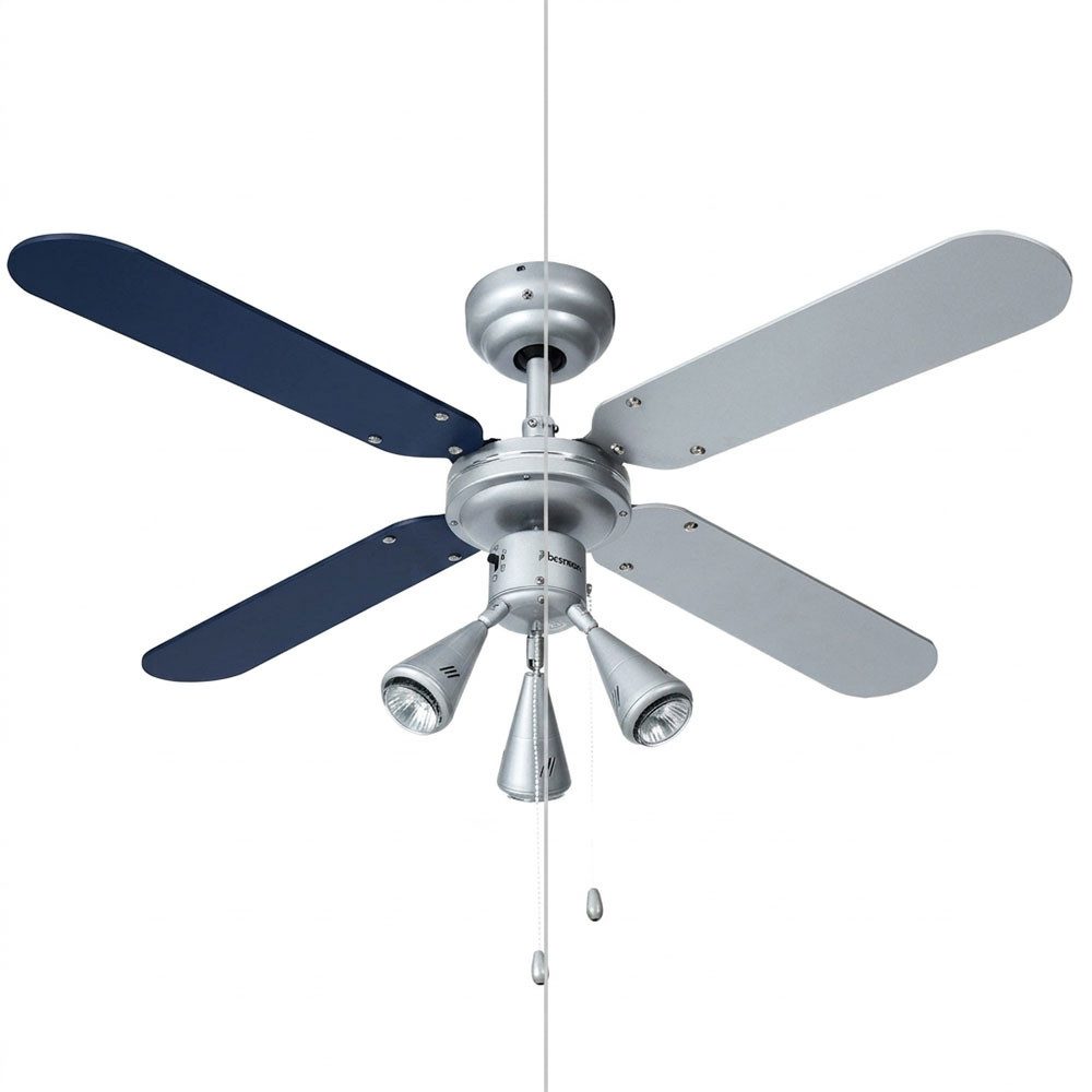 etc-shop Deckenventilator, Deckenventilator Vor-Rücklauf RGB LED Zugschalter Fernbedienung dimmer