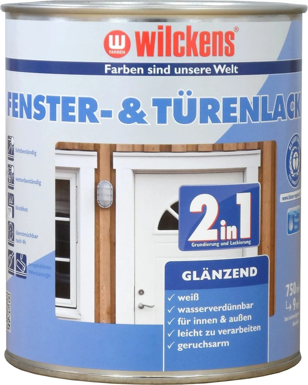 Wilckens Farben Tür- und Fensterlack Wilckens Fenster und Türenlack 2in1