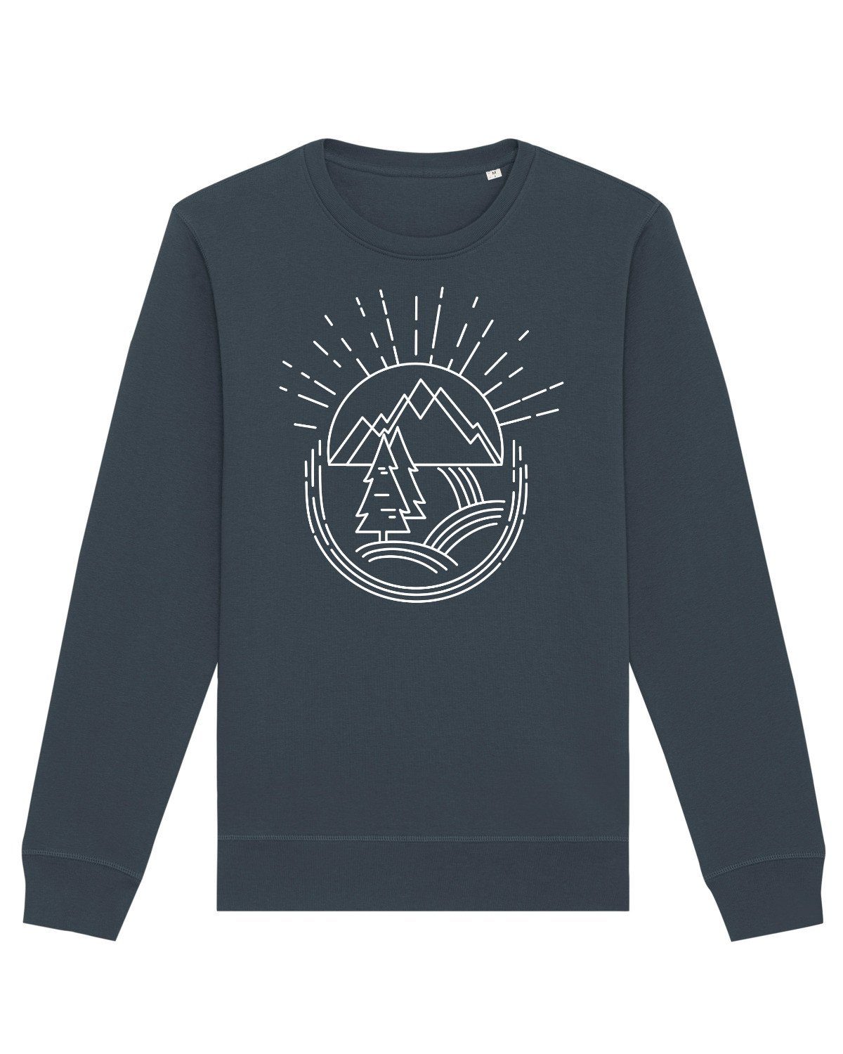 wat? Apparel Sweatshirt Natur ist schön (1-tlg) graublau meliert