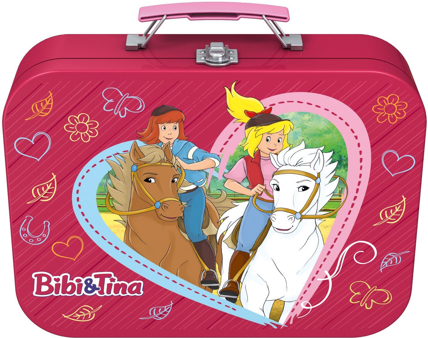 Schmidt Spiele Puzzle Puzzlebox im Metallkoffer, Bibi + Tina, 500 Puzzletei günstig online kaufen