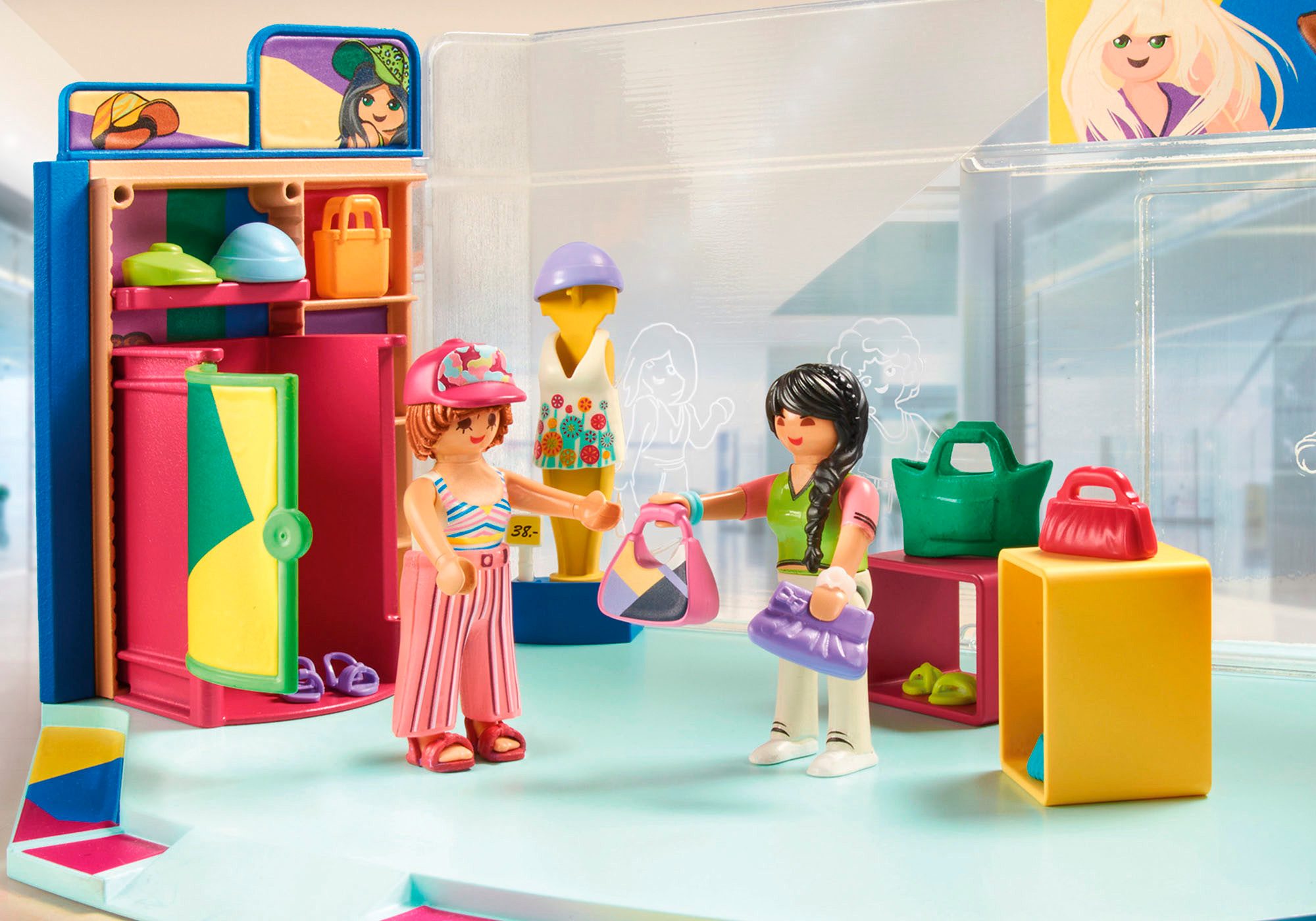 Playmobil® Fashion Store (71534), My Life Konstruktions-Spielset, (76 St), Made in Europe – Bild 4 von 5