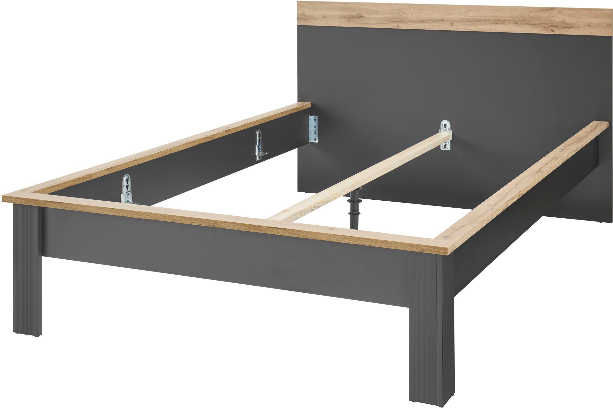 Home affaire Einzelbett WESTMINSTER Bett im Landhausstil, Doppelbett, Bettg günstig online kaufen