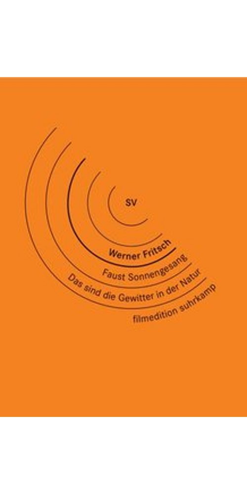 Suhrkamp Verlag DVD Faust Sonnengesang - Das sind die Gewitter in der Natur, 2 DVDs, (1-St)
