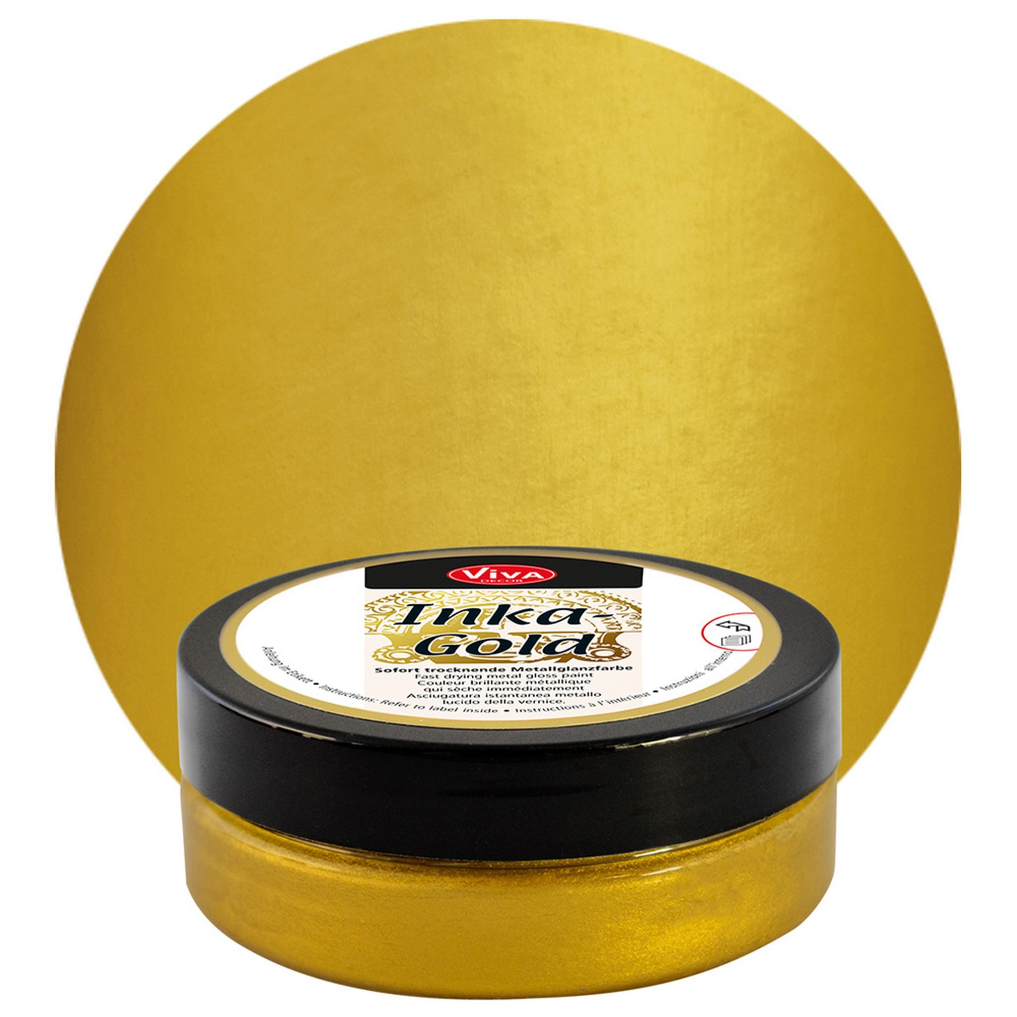 Viva Decor Bastelfarbe ViVA DECOR Inka-Gold 62,5 g - Alt-Gold