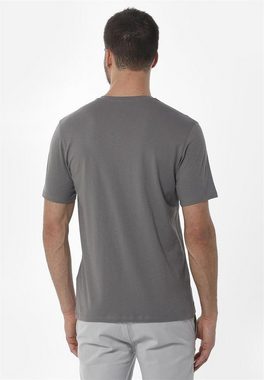 ORGANICATION T-Shirt Men's Printed V-neck T-shirt in Shadow