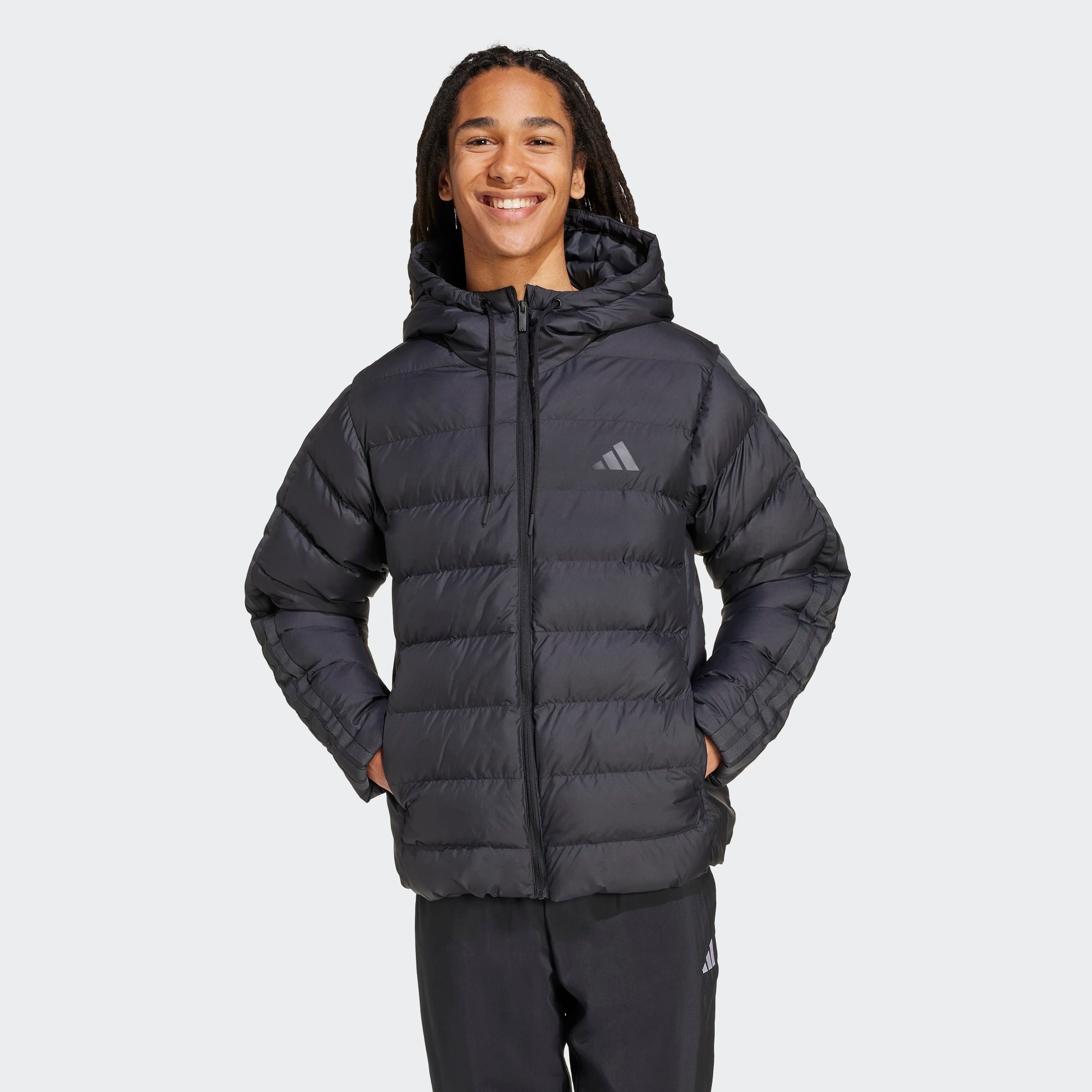 adidas Sportswear Steppjacke ESSENTIALS CLIMAWARM 3-STREIFEN SYNTHETIC DOWN