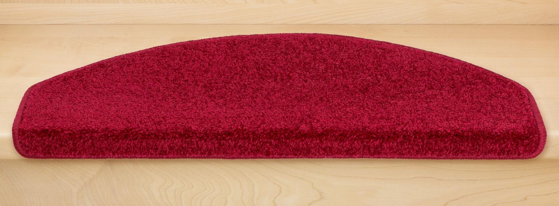 Metzker® Stufenmatte Stufenmatte Fuerth Halbrund Weinrot günstig online kaufen