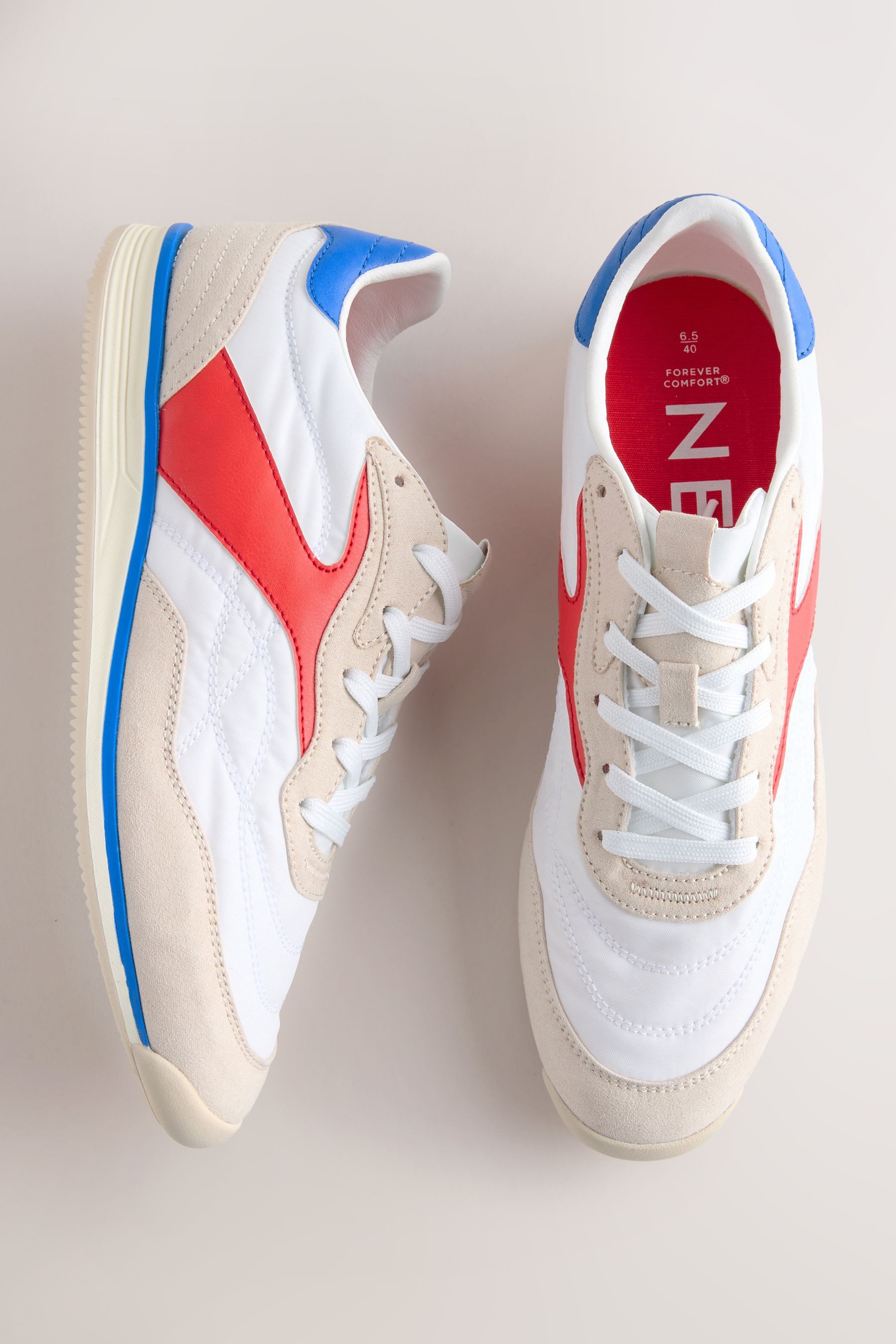 Next Forever Comfort® Schnürsneaker mit Bahnendetail günstig online kaufen