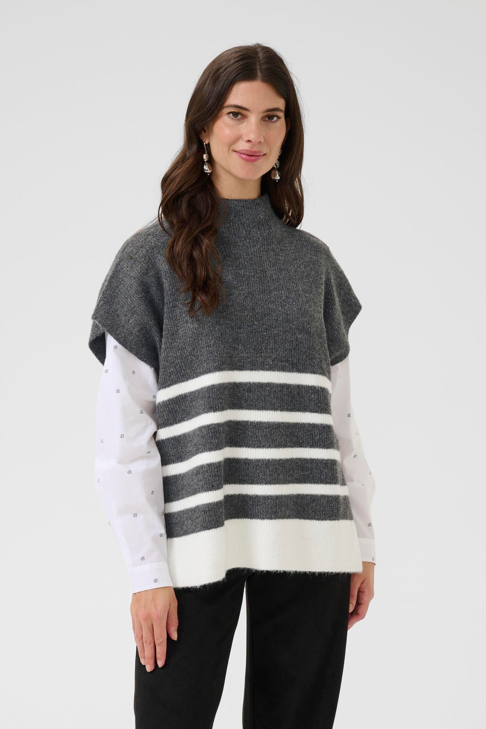 Cream Strickweste Strickweste CRStari