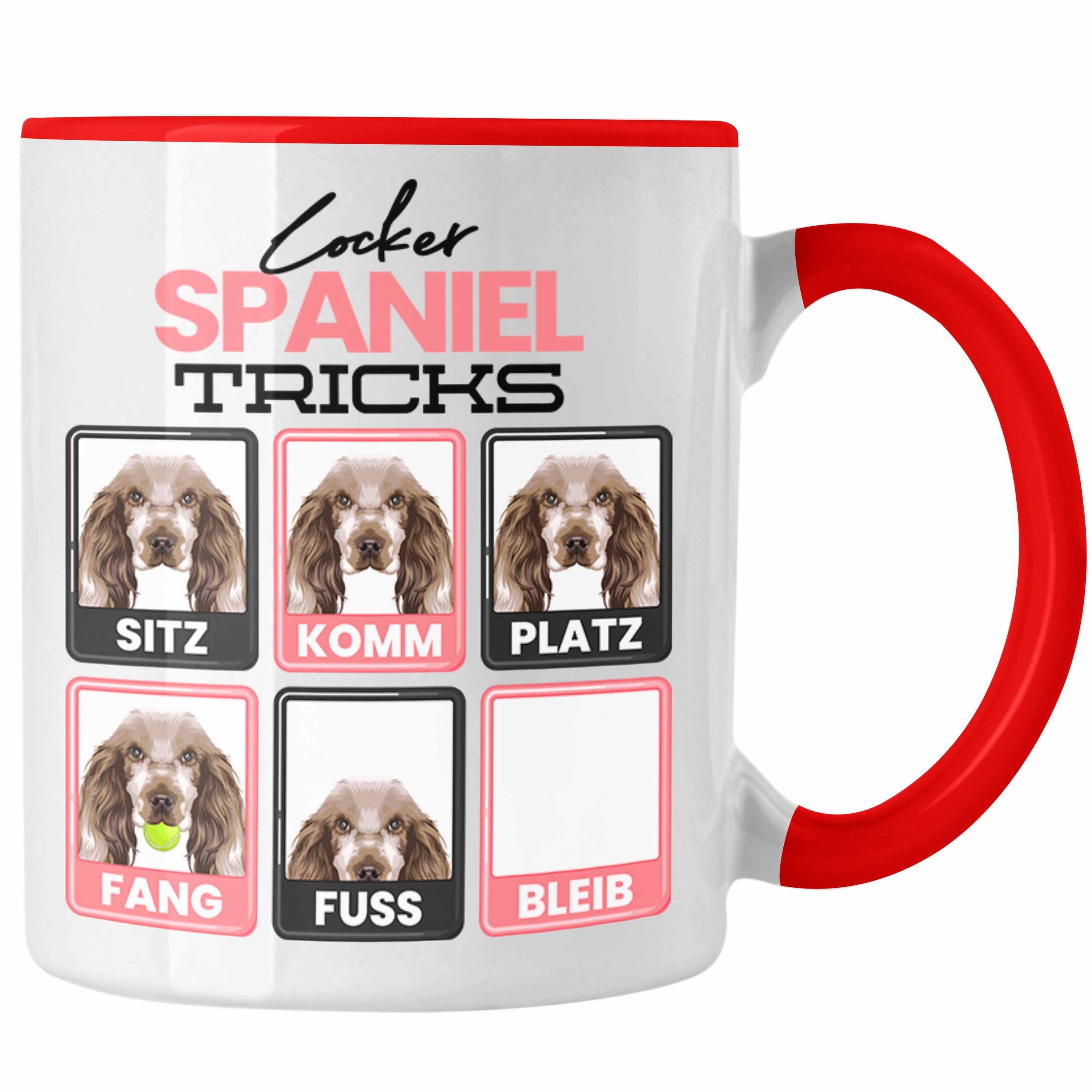 Lustiger Rot Trendation Geschenk Spaniel Cocker Co Besitzer Tasse Geschenkidee Spruch Tasse