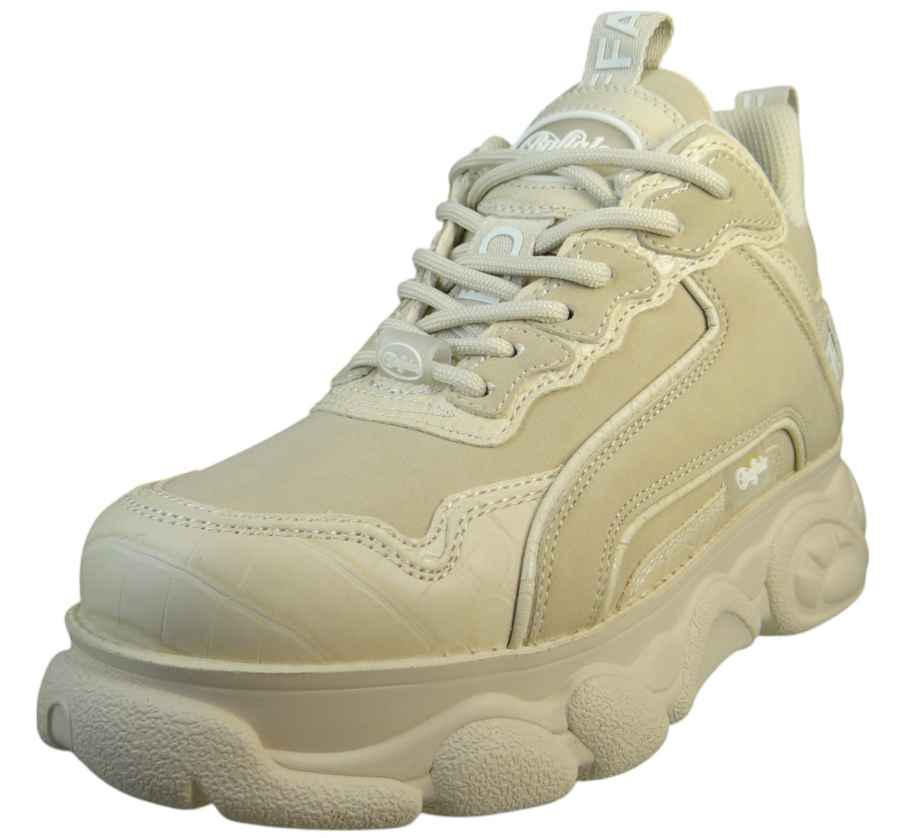 1636467 Low Top Beige Animal Mix Sneaker