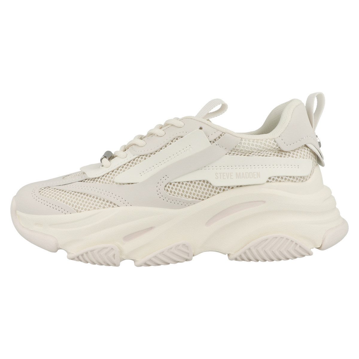 STEVE MADDEN Possession-E Damen Sneaker Turnschuhe, Sportschuhe, Freizeitschuhe, Halbschuhe, Schnürschuhe