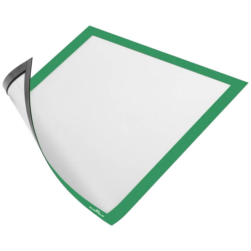 DURABLE Magnettafel Durable 486905 DURAFRAME® Magnetic Info-Rahmen, magnetisch DIN A4 Grün