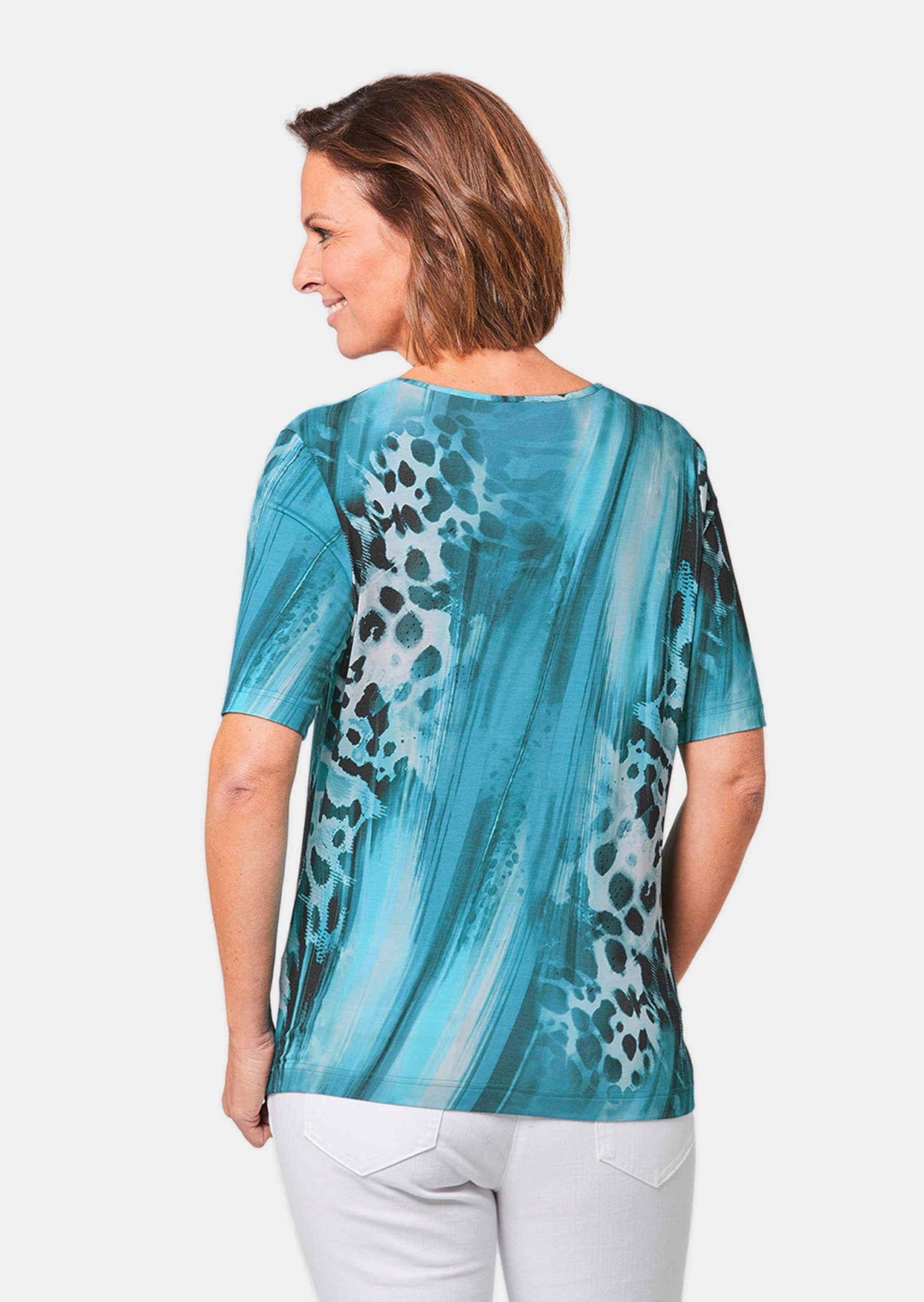 Print-Shirt Bequemes Druckshirt im Mustermix
