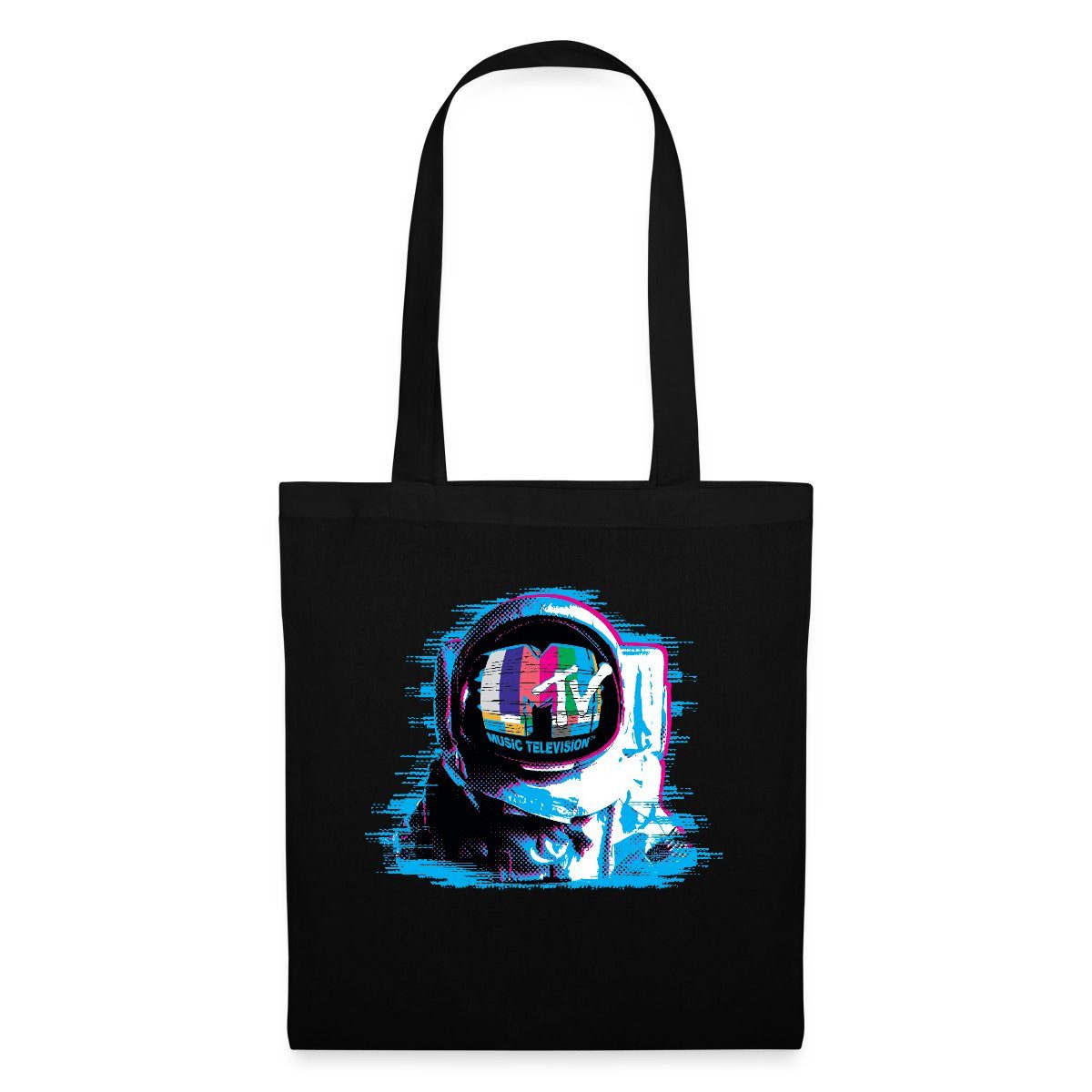 Henkeltasche MTV Astronaut Mit MTV-Logo Stoffbeutel