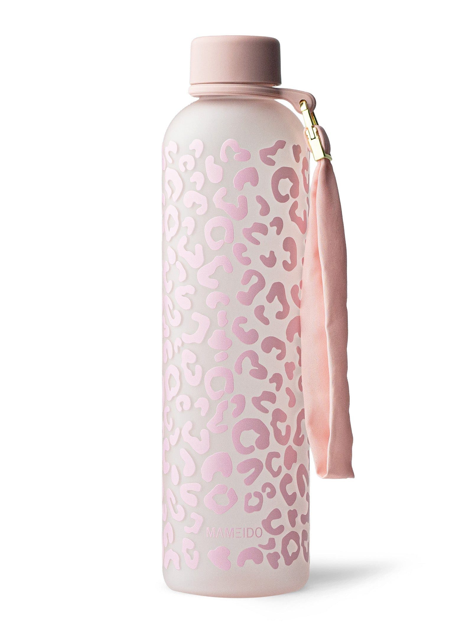 MAMEIDO Trinkflasche, auslaufsicher, Wild Candy/rosa, Gr. 1000 ml