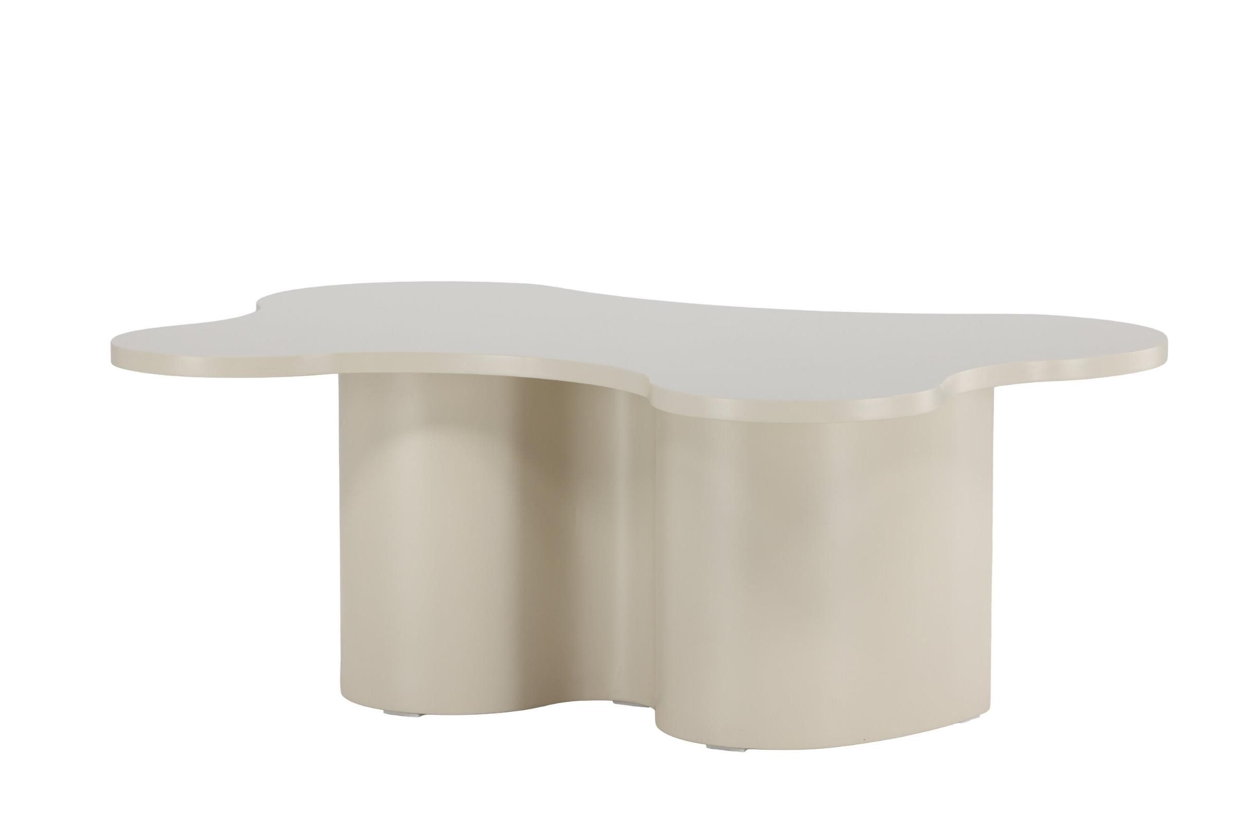 Venture Home Couchtisch Flow Couchtisch beige. (1-St)