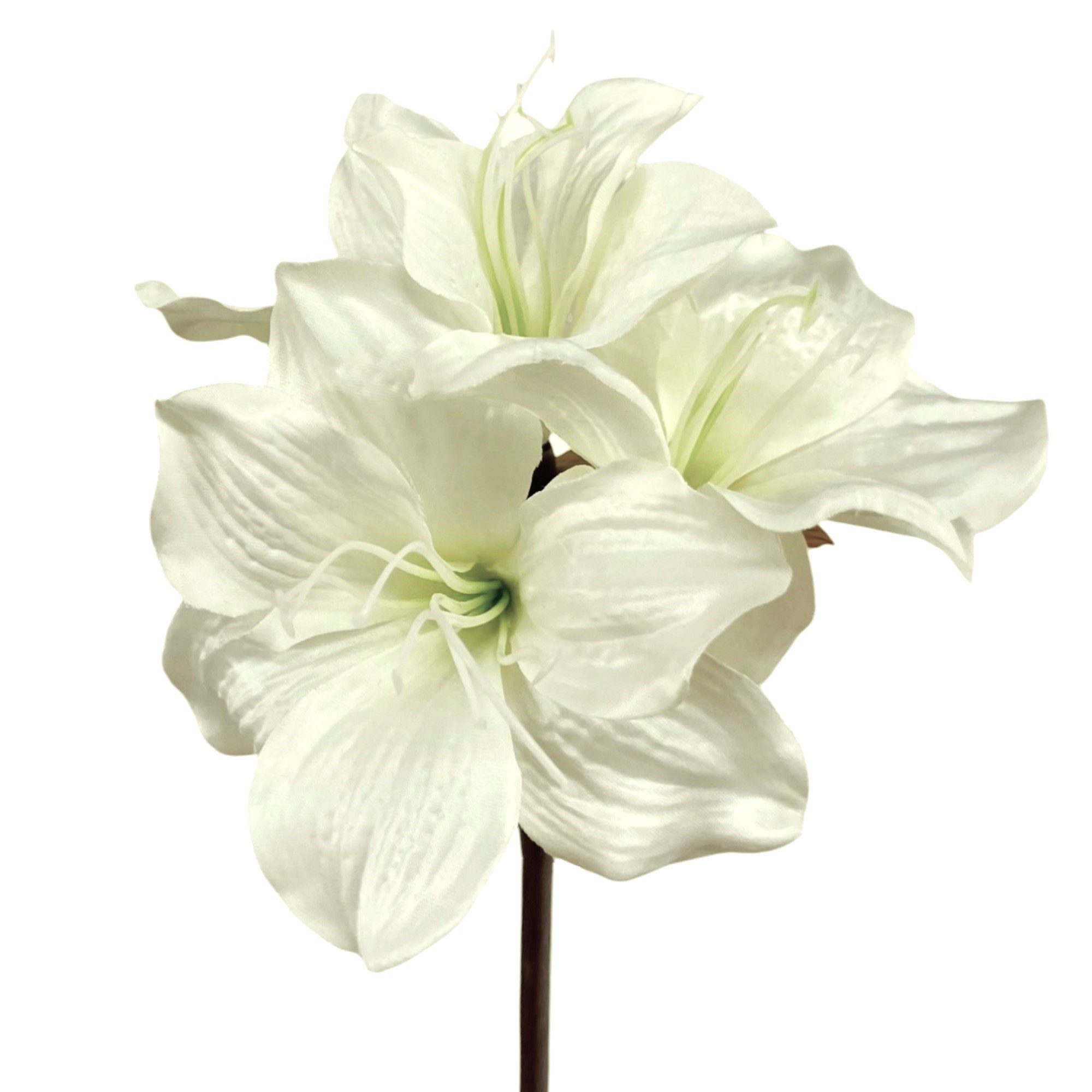 Kunstblume Kunstblume Amaryllis ca. 48cm. 1 Stängel mit 3 Blüten, Floratexx günstig online kaufen