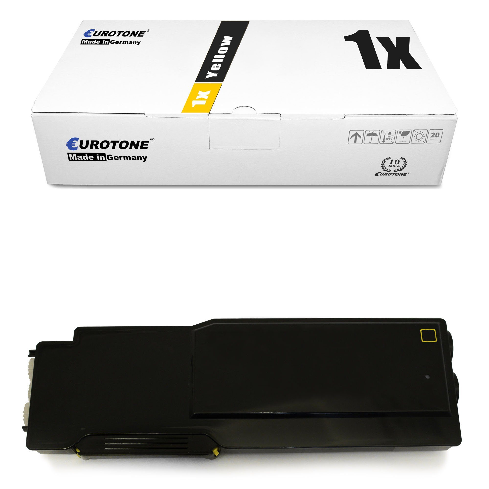 Eurotone Tonerkartusche Toner ersetzt Xerox 106R03529 106R03517 Yellow