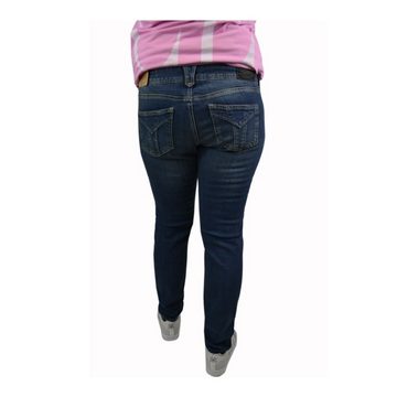Herrlicher Slim-fit-Jeans Herrlicher Jayden Slim Mid Damen Jeans 5372 D6770 034 Dunkelblau