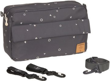 LÄSSIG Kinderwagen-Tasche Casual, Buggy Organizer Bag, Universe Anthracite, für Kinderwagen oder Buggy; PETA-approved vegan