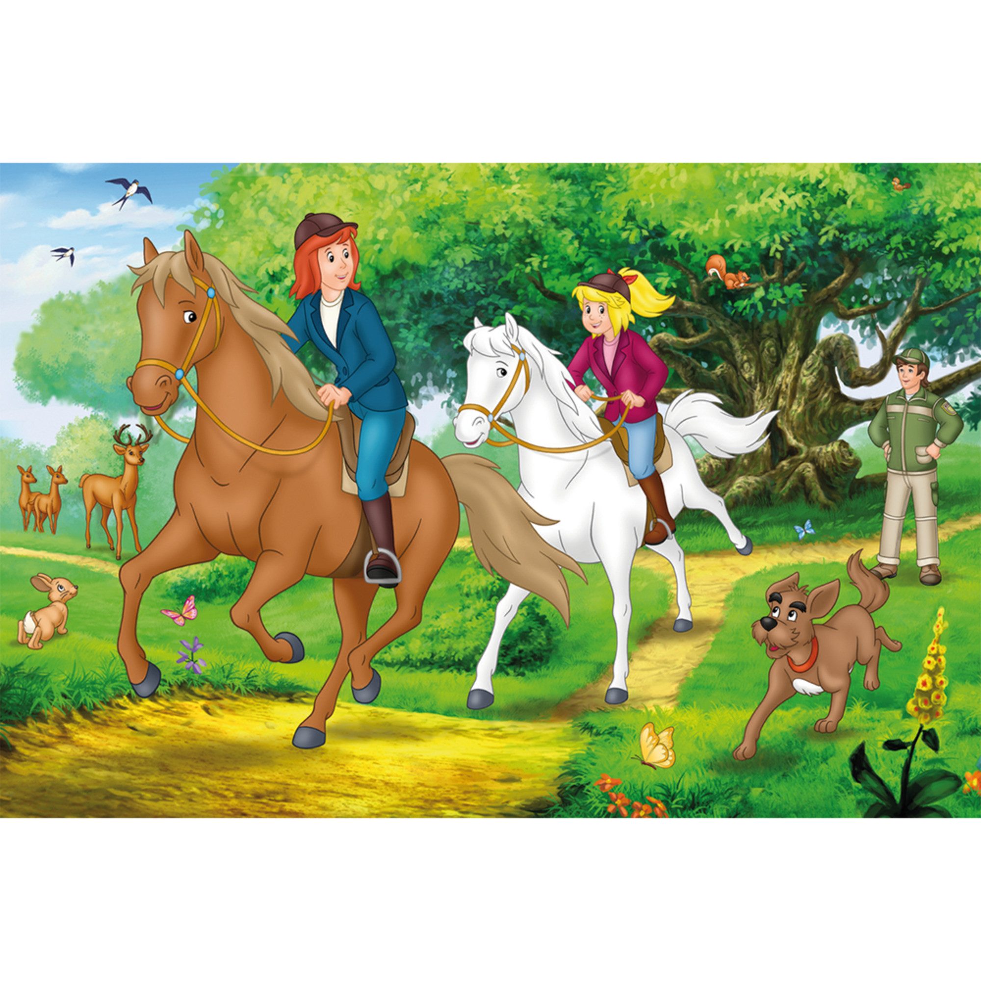 Schmidt Spiele Puzzle Schmidt Spiele Bibi & Tina Puzzle-Box im, 500 Puzzleteile