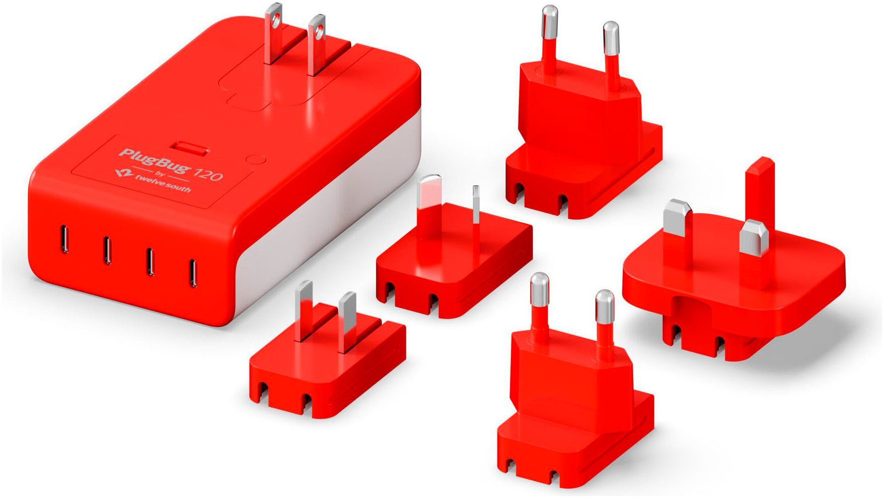 Twelve South PlugBug Travel 120W with Find My USB-Ladegerät