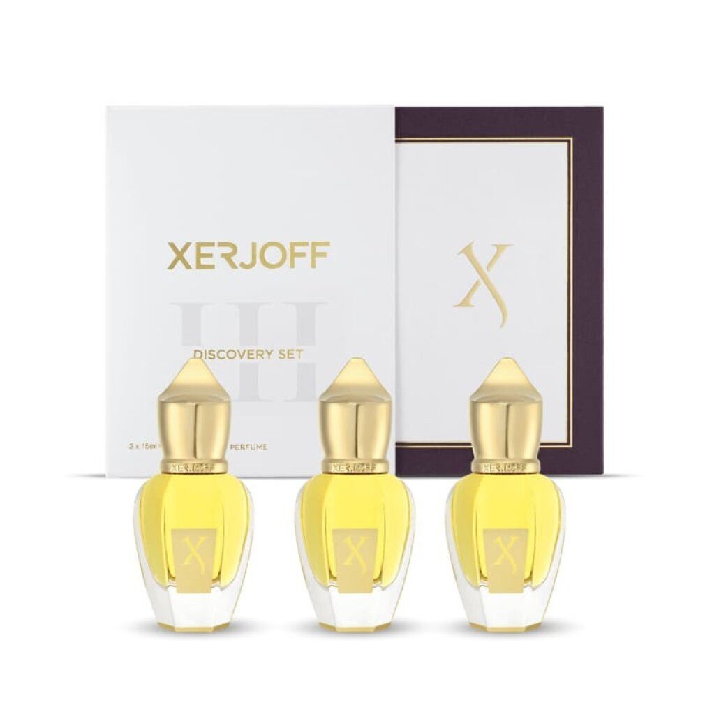 XERJOFF Duft-Set Naxos + Alexandria II + Golden Dallah 3X15ml