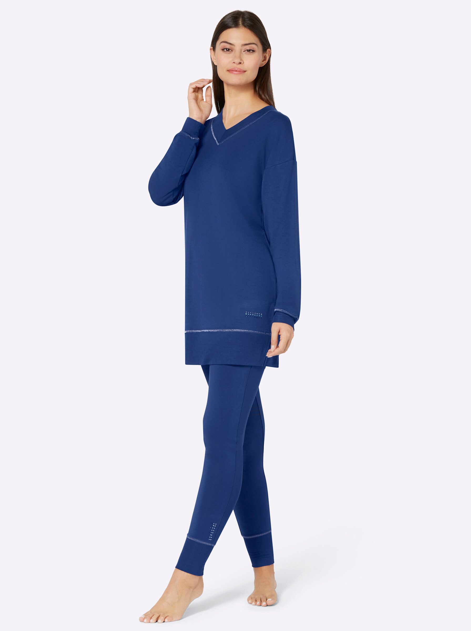 creation L Hausanzug Hausanzug Langarm