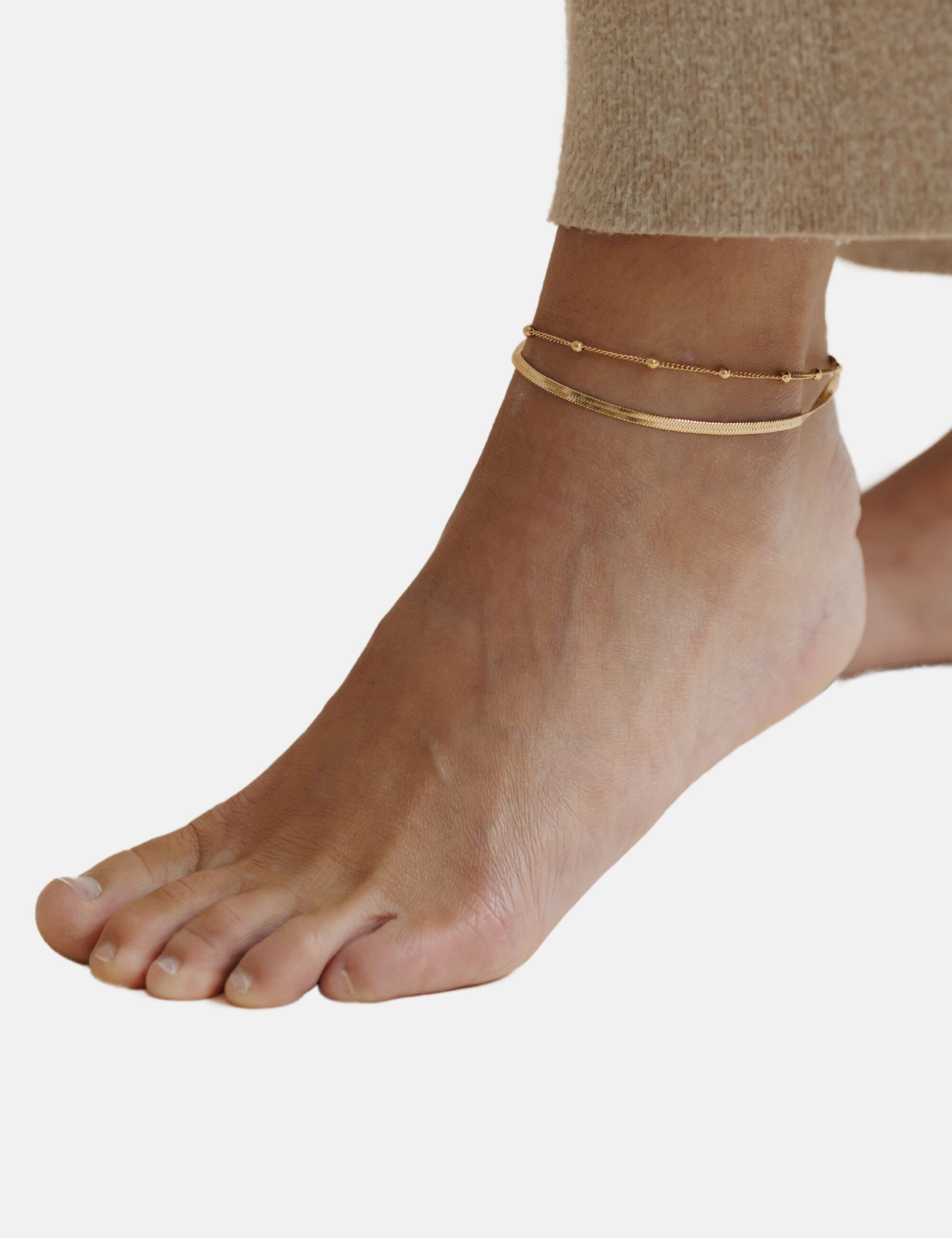 GOOD.designs Fußkette mit Anhänger (1-tlg), mit mehreren Reihen günstig online kaufen
