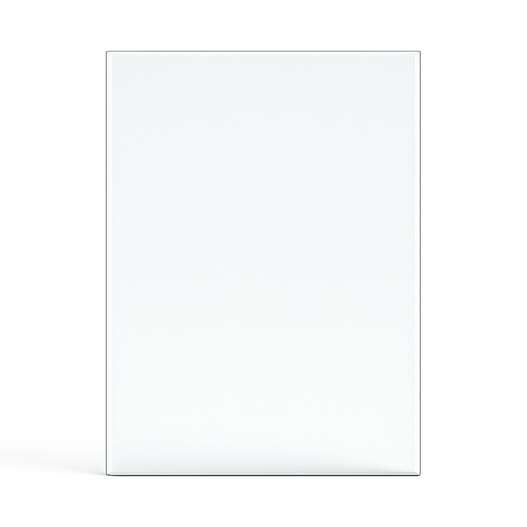 Feuercampus Bodenschutzplatte Funkenschutzplatte Glas für Kaminofen Rechteck 80 x 120 x 0,6 cm