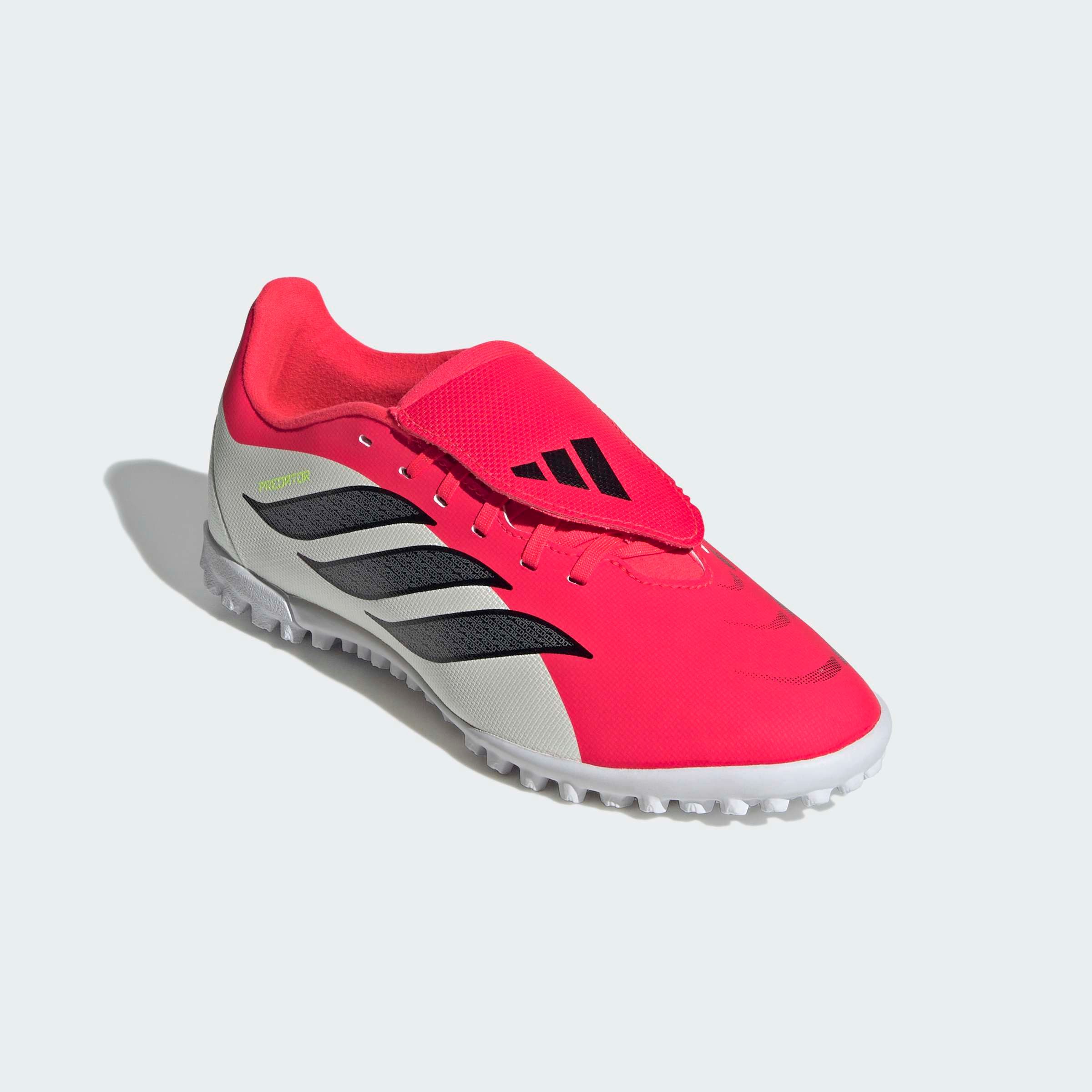 adidas Performance PREDATOR CLUB FOLD-OVER TONGUE TURF KIDS Fußballschuh für Kunstrasen, Hart- und Aschenplätze, für Kinder & Jugendliche